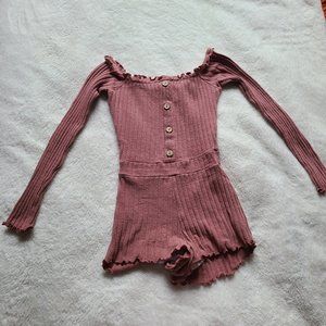 Fashion Nova pink Romper